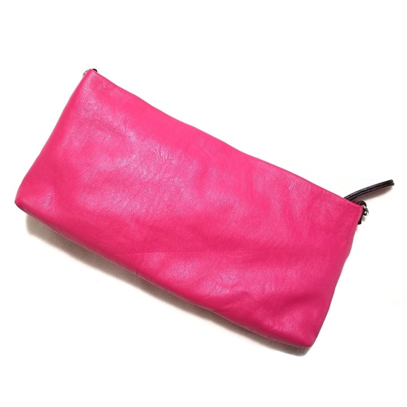 Pink Leather Flower 4 in 1 Purse - Picture 2 of 8